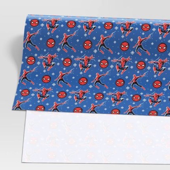 SPIDER-MAN CHRISTMAS GIFT WRAP - Picture 3 of 3